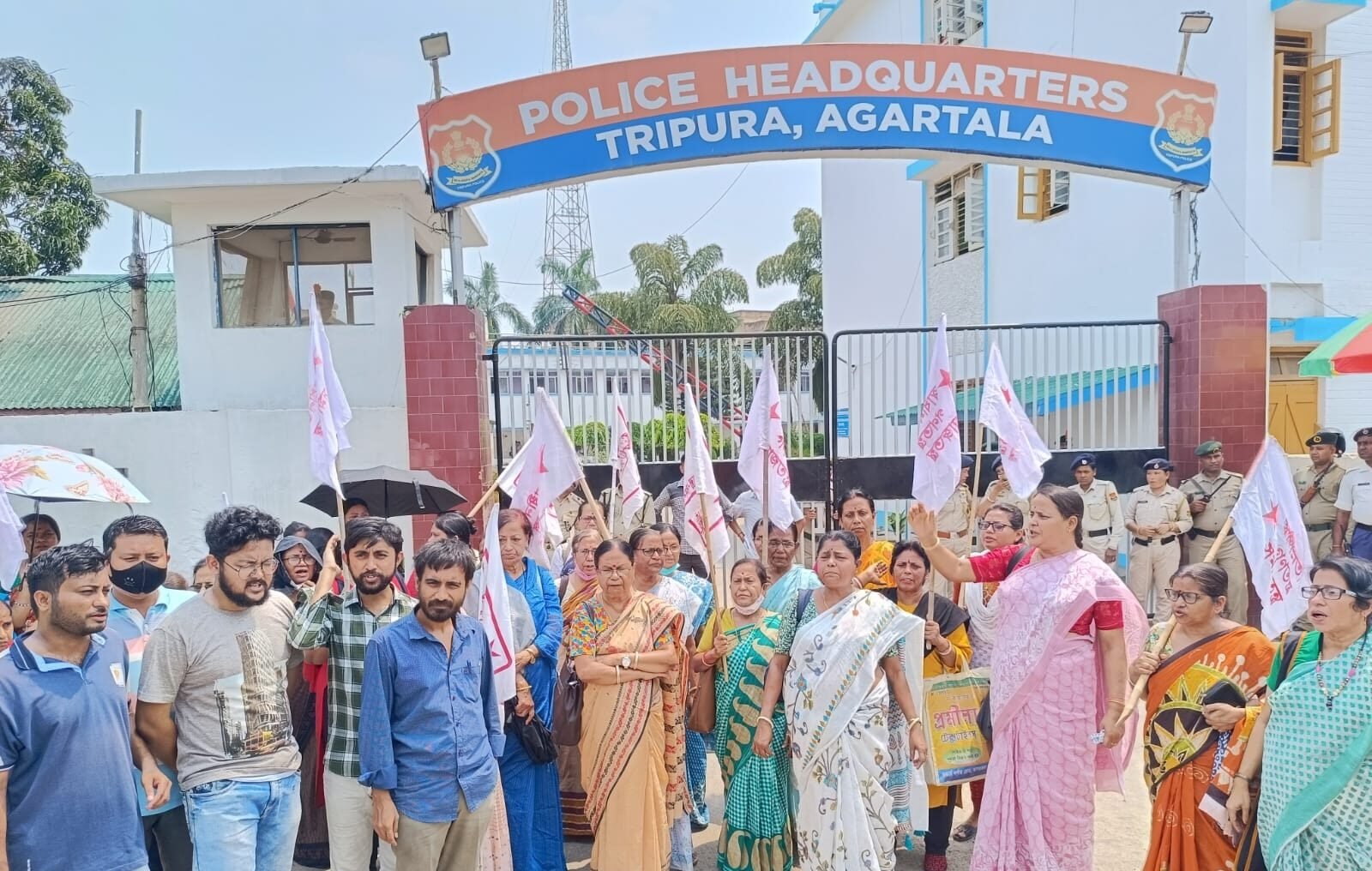 Protests in Tripura