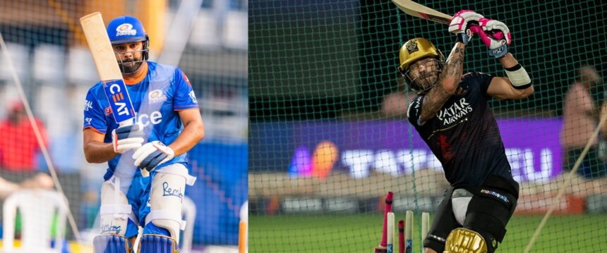 Rohit Sharma and Faf Duplessi