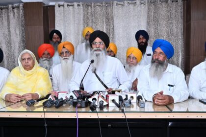 SGPC President Harjinder Singh Dhami