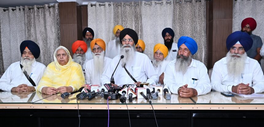 SGPC President Harjinder Singh Dhami