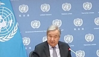 United Nations Secretary-General Antonio Guterres