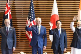 World leaders at Quad Leaders' Summit