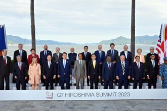 World leaders from G7