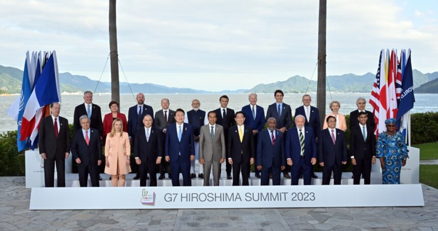 World leaders from G7
