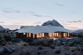 The majestic Colorado Plateau with Amangiri and Camp Sarika