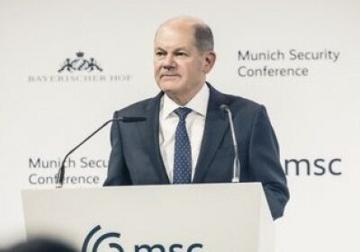 German Chancellor Olaf Scholz