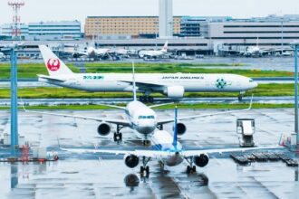 Haneda International Airport in Tokyo