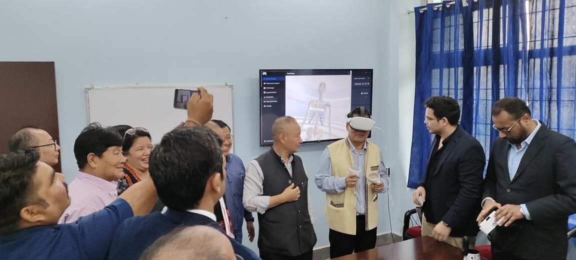 In a first in NE region, 5G Artificial Intelligence driven technology intervention in Arunachal Nursing College