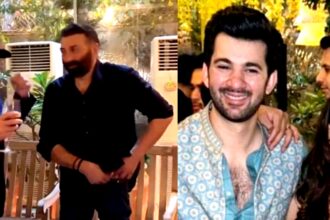 Karan-Drisha Mehndi rings in wedding festivites at Deol household