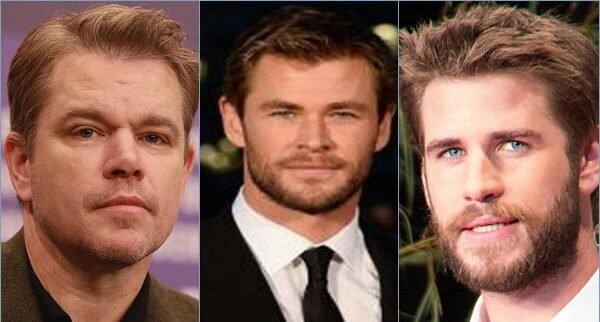 Matt Damon, Chris Hemsworth, Liam Hemsworth