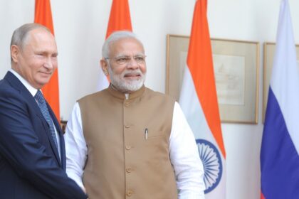New Delhi Prime Minister Narendra Modi during a meeting with Russian President Vladimir Putin