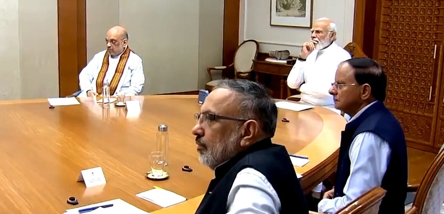 PM Modi conducts review meeting