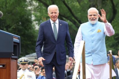 PM Narendra Modi with US President Joe Biden