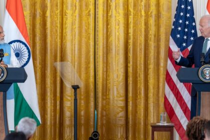 PM Narendra Modi with US President Joe Biden