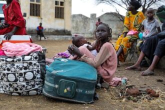 People fleeing from Sudan conflict