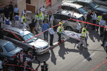 Synagogue attack in west Jerusalem