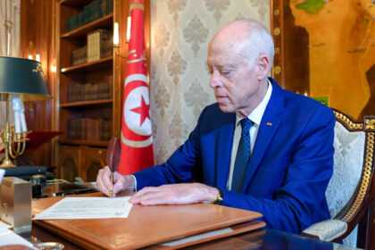 Tunisian President Kais Saied