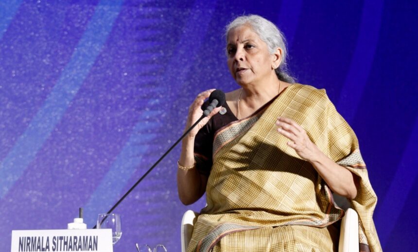 Union Finance Minister Nirmala Sitharaman
