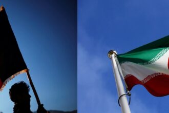 iran, afghanistan flag