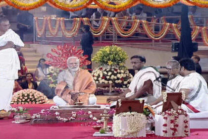 PM at redeveloped ITPO Complex ITPO Complex