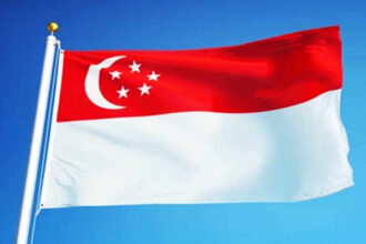 singapore flag.