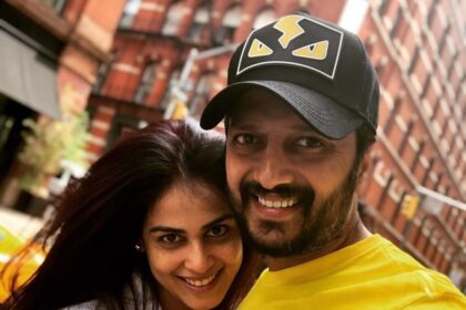 Actor Riteish Deshmukh and Genelia Deshmukh