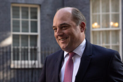 Britain's Secretary of State for Defence Ben Wallace