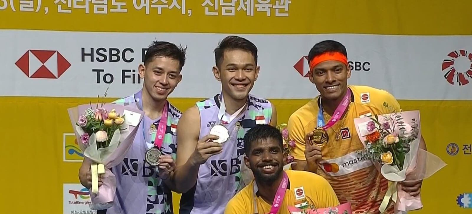 Indian men's doubles pair of Satwiksairaj Rankireddy and Chirag Shetty