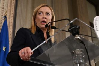 Italian Prime Minister Giorgia Meloni