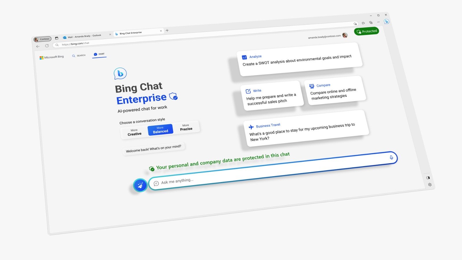 Microsoft Introduces Bing Chat Enterprise For Work
