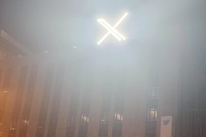 Neighbours fume at new X logo