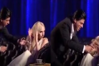 SRK for persisting Lady Gaga