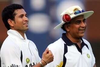 Sachin Tendulkar and Sunil Gavaskar