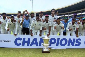 South Zone team with Duleep Trophy 2023 title win