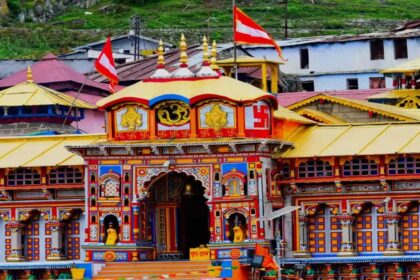 The doors of Badrinath Dham
