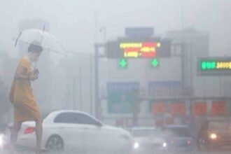 Heavy rains to hit S.Korea's central,
