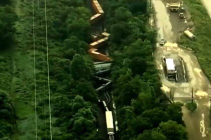 Freight train derails near Philadelphia
