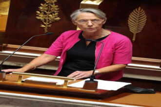 French Prime Minister Elisabeth Borne