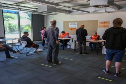 voting place in Auckland