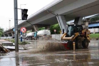 Torrential rains in SKorea