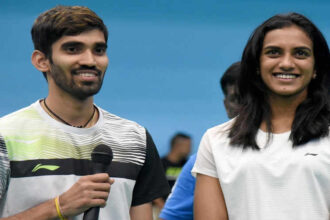 PV Sindhu and Srikanth