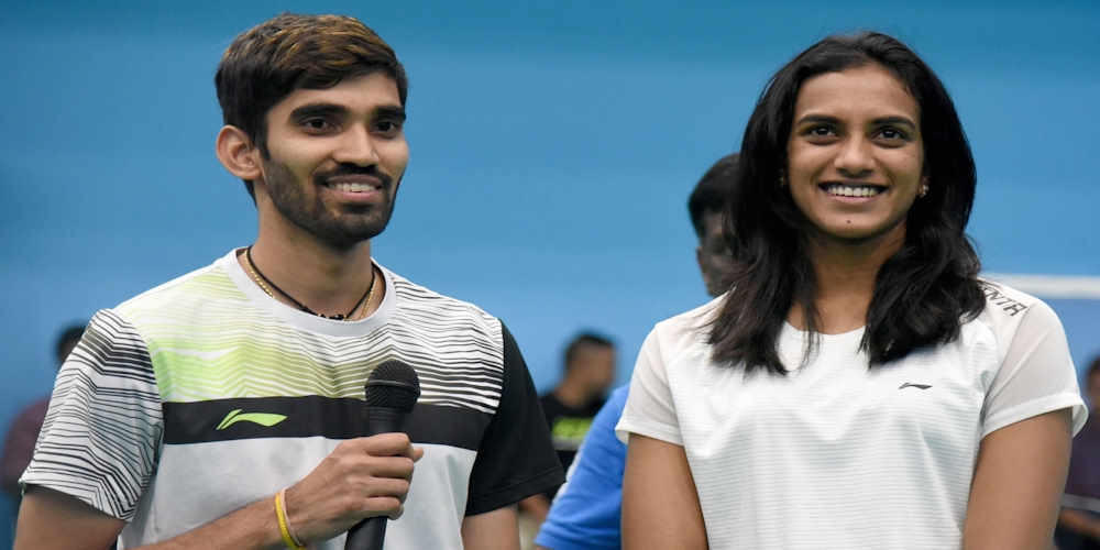 PV Sindhu and Srikanth