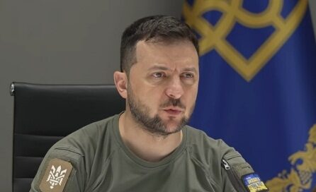 Ukrainian President Volodymyr Zelensky