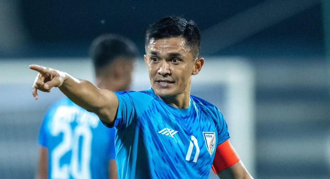 Sunil Chhetri (pic credit- Indian football instagram)
