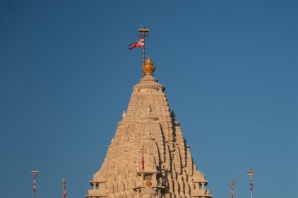 New Jersey's Akshardham Temple-pic credit -rightwingchora Twitter