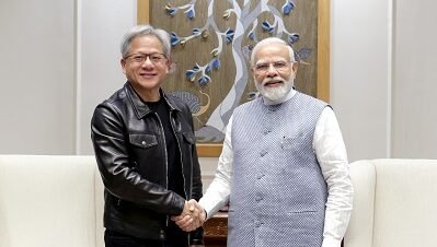 PM Modi meets Nvidia chief Jensen Huang