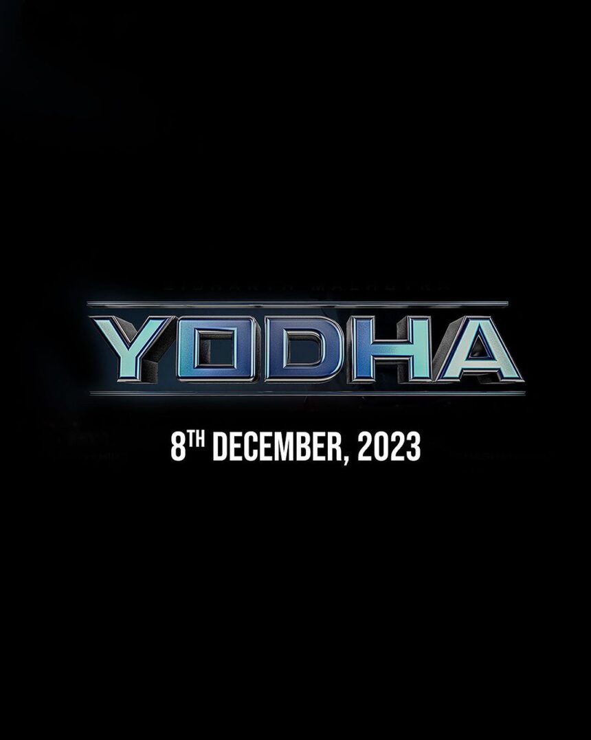 yodha (pic credit Karan Johar instagram)