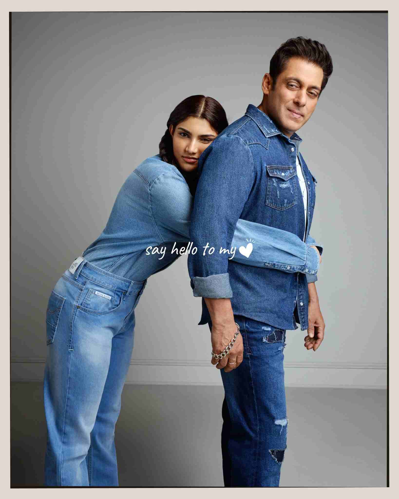 Alizeh Agnihotri (pic credit BeingSalmanKhan "X")