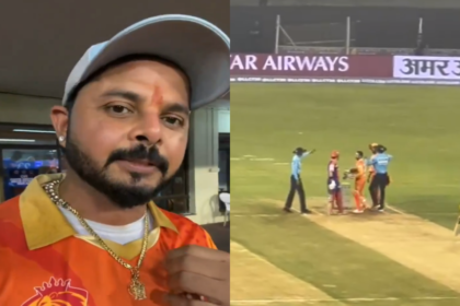 Gautam Gambhir and S Sreesanth (pic credit AvengerReturns_ "X" & CricCrazyNIKS "X")