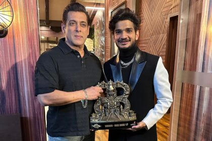 Munawar Faruqui and Salman Khan